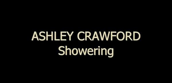  Hot MILF Ashley Crawford Showering and Fingering!